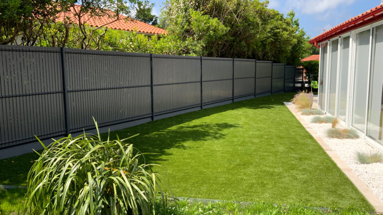 Clôtures aménagement de jardin